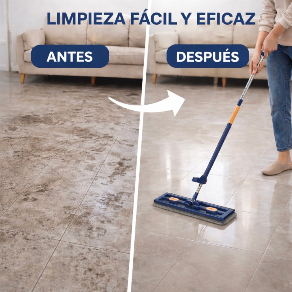 FregoPlus | Mopa giratoria con tecnología de escurrido integrado